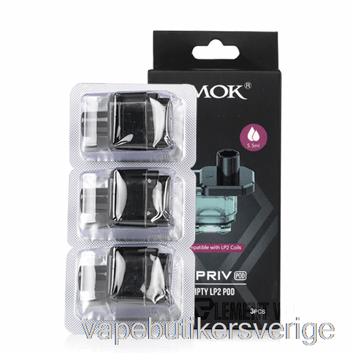 Vape Sverige Smok G-priv Ersättningsskidor [lp2] 5,5 Ml G-priv-skidor